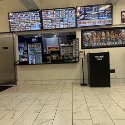 Inside restaurant