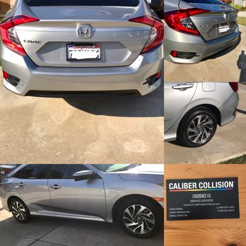 Caliber Collision - Repair was done in a timely manner and came out perfect. Complimentary car wash and tire dressing. - Body Shops Near Me - Chino, California Caliber Collision - Repair was done in a timely manner and came out perfect. Complimentary car wash and tire dressing. - Body Shops Near Me - Chino, California