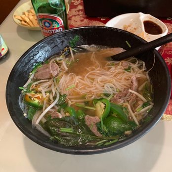 Golden Dragon Asian Bistro - Pho with eye round and meatball - Asian Fusion Near Me - Burlington, North Carolina Golden Dragon Asian Bistro - Pho with eye round and meatball - Asian Fusion Near Me - Burlington, North Carolina