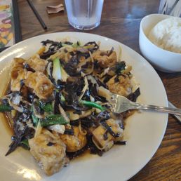 Ginger stir fry with tofu Ginger stir fry with tofu