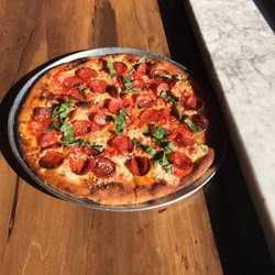 Campania Coal Fired Pizza - Calabrese Pizza