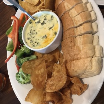 Maggie McFly's - Hot Spinach and Artichoke Dip - New American Near Me - Virginia Beach, Virginia Maggie McFly's - Hot Spinach and Artichoke Dip - New American Near Me - Virginia Beach, Virginia
