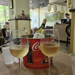 Arilang Sushi - Wine we ordered