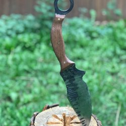 Joshua Meyer Art - Gallery & Forge - Forged knife.