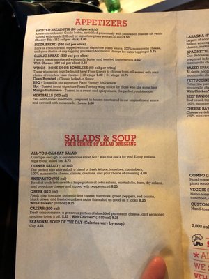 Menu photo 2 Pizza Factory Winchester, CA Menu photo 2 Pizza Factory Winchester, CA