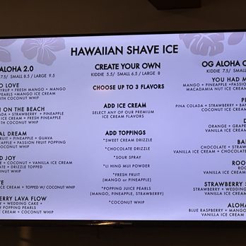 Aloha Ice - Shaved Ice Near Me - Carlsbad, California