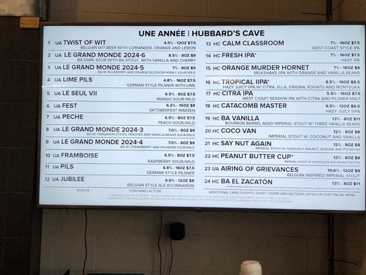 Menu photo 7 Une Année Brewery Niles, IL Menu photo 7 Une Année Brewery Niles, IL