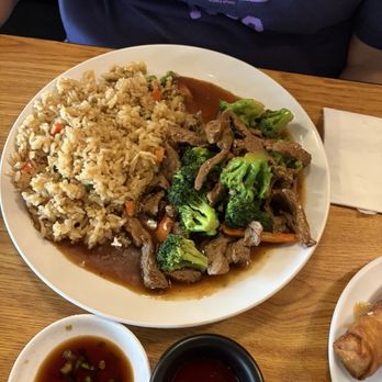 Hugo's - Broccoli Beef with fried rice - Asian Fusion Near Me - San Antonio, Texas