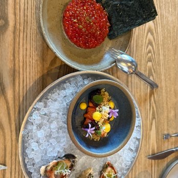 Ernest - Beef tar tar and oyster - New American Near Me - San Francisco, California