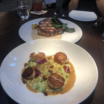 Gunther & Co - Scallops and pork chop - Seafood Near Me - Baltimore, Maryland