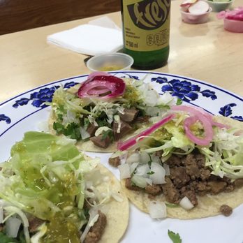 Mercado Plaza Del Sol - two tacos on a plate - Grocery Near Me - Chandler, Arizona