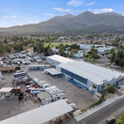 Outside our self-storage facility in Fillmore, CA