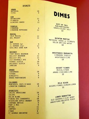 Menu photo 3 Dimes New York, NY Menu photo 3 Dimes New York, NY