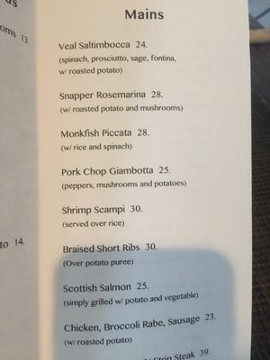 Menu photo 2 Marandola's Bradley Beach Bradley Beach, NJ
