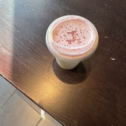 Iced cherry chai (special) Iced cherry chai (special)