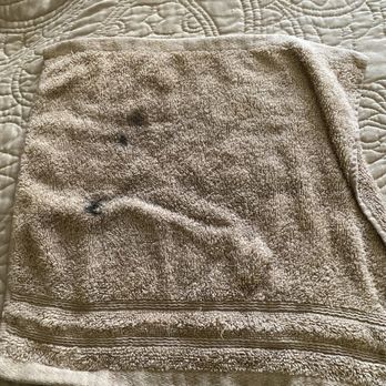 Conn's HomePlus - My face towel before a wash - Furniture Stores Near Me - Austin, Texas