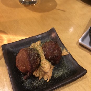 Maypop Restaurant - Curry Beignets (nice free add on!) - New American Near Me - New Orleans, Louisiana