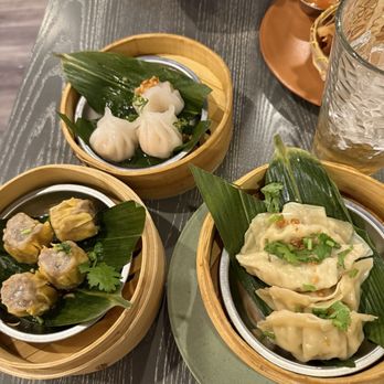 476 Food District - Shrimp dumplings, pork & mushroom dumplings & chicken and vegetables dumplings - Asian Fusion Near Me - Grand Junction, Colorado 476 Food District - Shrimp dumplings, pork & mushroom dumplings & chicken and vegetables dumplings - Asian Fusion Near Me - Grand Junction, Colorado