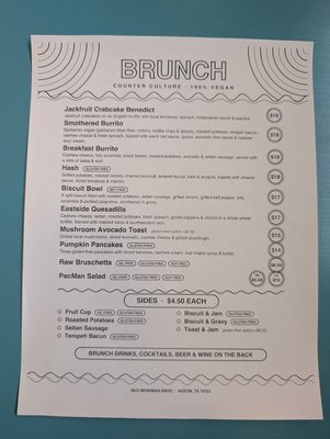 Menu photo 1 Counter Culture Austin, TX Menu photo 1 Counter Culture Austin, TX