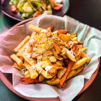 Rice Junky - dirty garlic cheese fries - Pubs Near Me - Santa Clara, California Rice Junky - dirty garlic cheese fries - Pubs Near Me - Santa Clara, California