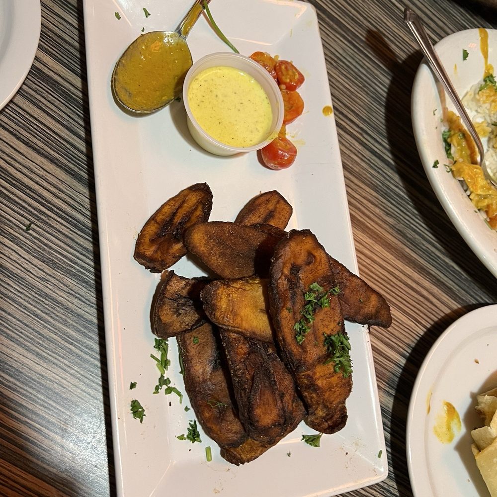 Jambo Cafe - Cinnamon-Dusted Plantains - Caribbean Near Me - Santa Fe, New Mexico Jambo Cafe - Cinnamon-Dusted Plantains - Caribbean Near Me - Santa Fe, New Mexico