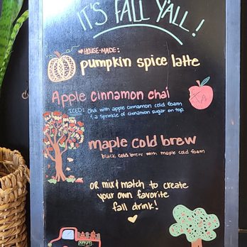Mechanism Coffee Roasters - Seasonal menu - Coffee Roasteries Near Me - Jacksonville, Florida