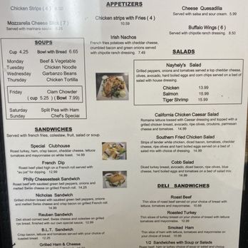 Nayhely's Place - Lunch menu - Cafes Near Me - Vancouver, Washington