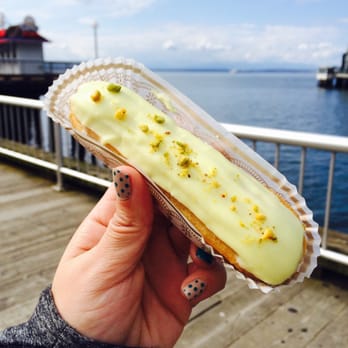 Le Panier - Pistachio eclair - Bakeries Near Me - Seattle, Washington