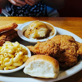 Drew's Place - Fried catfish, fried chicken, mashed potatoes and mac n cheese. - Soul Food Near Me - Fort Worth, Texas