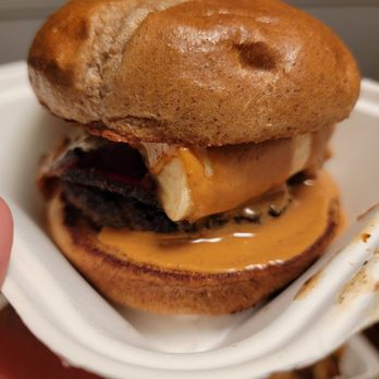 Surfside Burger Bar - The Silverback: banana, peanut butter, blackberry jam, bacon - Sandwiches Near Me - Meredith, New Hampshire