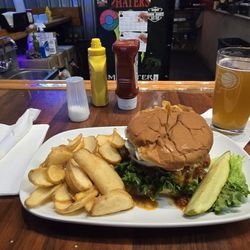Bourbon Street - Chili cheese burger with fries. Deliciously messy! I recommend wearing a bib when you order one