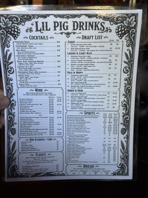 Menu photo 3 Lil Pig Lil Pig Vancouver, WA