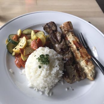 Meza - Combo Kabob platter - Mediterranean Near Me - Orlando, Florida Meza - Combo Kabob platter - Mediterranean Near Me - Orlando, Florida