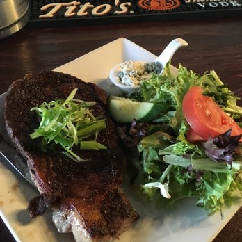 Elliotts an Urban Kitchen - Ribeye steak with salad - New American Near Me - Spokane, Washington Elliotts an Urban Kitchen - Ribeye steak with salad - New American Near Me - Spokane, Washington