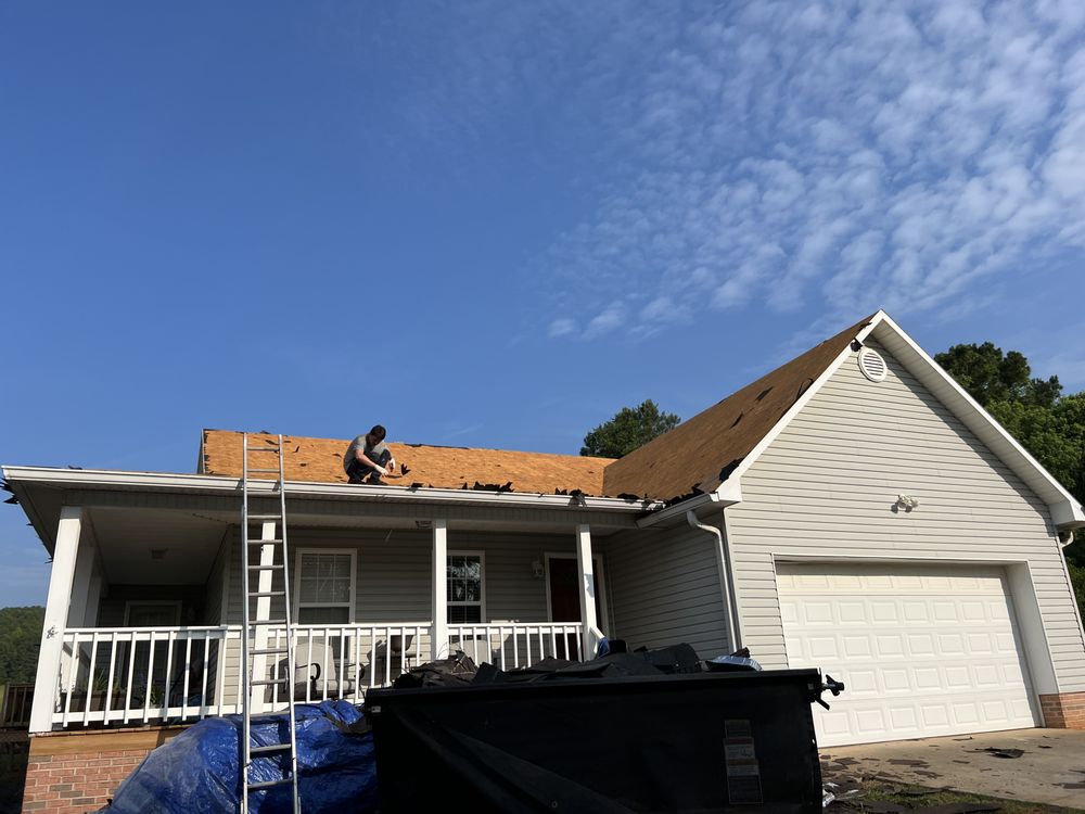 Slide of Clark Roofing