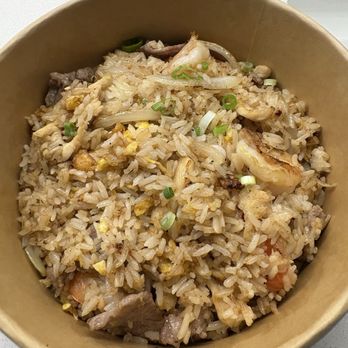 Sweet Rice - DUCK FAT FRIDE RICE(shrimp,chicken and beef) - Thai Near Me - Dallas, Texas Sweet Rice - DUCK FAT FRIDE RICE(shrimp,chicken and beef) - Thai Near Me - Dallas, Texas