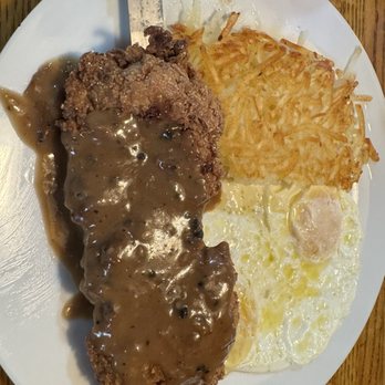 Rico's Cafe & Pizzeria - Country fried steak, an actual sirloin. - Pizza Near Me - Grawn, Michigan