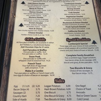 Lumberjack Cafe - Menu - Breakfast & Brunch Near Me - Big Bear City, California Lumberjack Cafe - Menu - Breakfast & Brunch Near Me - Big Bear City, California