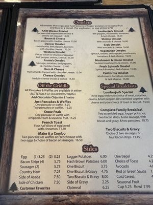 Menu photo 8 Lumberjack Cafe Big Bear City, CA