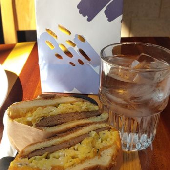 Northstar Café - The Everyday Egg Sandwich Scrambled Ohio organic eggs on a brioche bun with chives and melted cheddar cheese & housemade sausage was - Cafes Near Me - Columbus, Ohio Northstar Café - The Everyday Egg Sandwich Scrambled Ohio organic eggs on a brioche bun with chives and melted cheddar cheese & housemade sausage was - Cafes Near Me - Columbus, Ohio