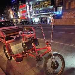 Rock N Roll Rides - One of RocknRoll Rides signature 5 passenger Pedicabs' our designated driver will chauffeur your party around Downtown Nashville on.
