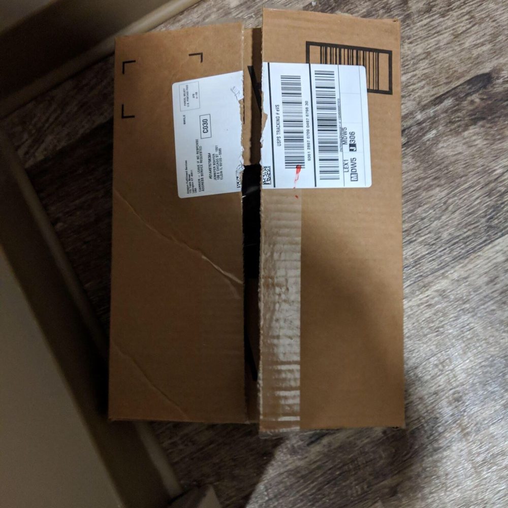 Elgin Tower - Opened package in "package room" - Apartments Near Me - Elgin, Illinois