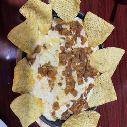 El Coco Loco - Queso Fundido and Chips