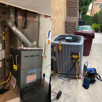 Old West Air - Servicing a system we installed a year ago. Quick check up as everything is operating as it should! - Heating & Air Conditioning/HVAC Near Me - Orange, California Old West Air - Servicing a system we installed a year ago. Quick check up as everything is operating as it should! - Heating & Air Conditioning/HVAC Near Me - Orange, California