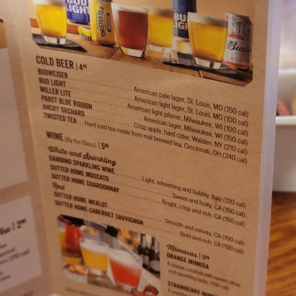 Cracker Barrel Old Country Store - they got beer and wine now and a couple of mixed drinks. not every cracker barrel serves alcohol. - Breakfast & Brunch Near Me - Princeton, West Virginia Cracker Barrel Old Country Store - they got beer and wine now and a couple of mixed drinks. not every cracker barrel serves alcohol. - Breakfast & Brunch Near Me - Princeton, West Virginia