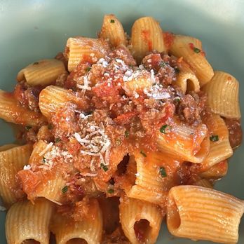 La Strega - Rigatoni Bolognese - Italian Near Me - Las Vegas, Nevada La Strega - Rigatoni Bolognese - Italian Near Me - Las Vegas, Nevada