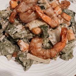 Brick Salt Bar+Kitchen - Cesar Salad W/ Shrimp