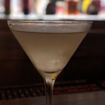 The Ghost Bar - a martini in a coupe glass - New American Near Me - Detroit, Michigan