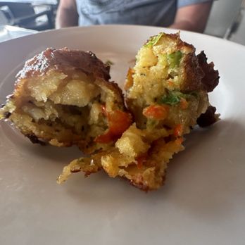 Shuckers - Conch Fritter "guts" - Seafood Near Me - Jensen Beach, Florida