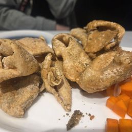 Chicken Skins cooked to perfection